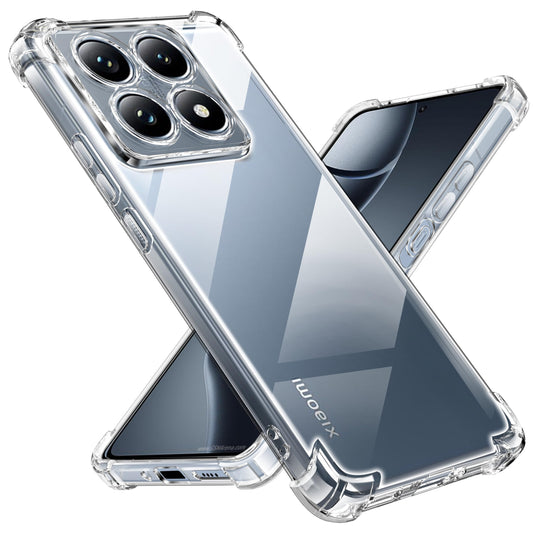 Tentoki Crystal Clear Case for Xiaomi 14t Pro 5G