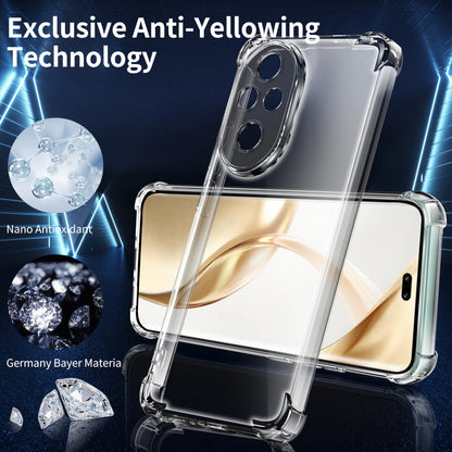 Tentoki Crystal Clear Case for Honor 200 Pro 5G