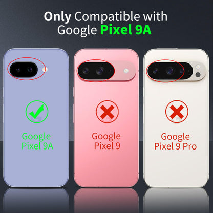 Tentoki Crystal Clear Case for Google Pixel 9A