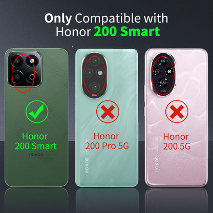 Tentoki Crystal Clear Case for Honor 200 Smart