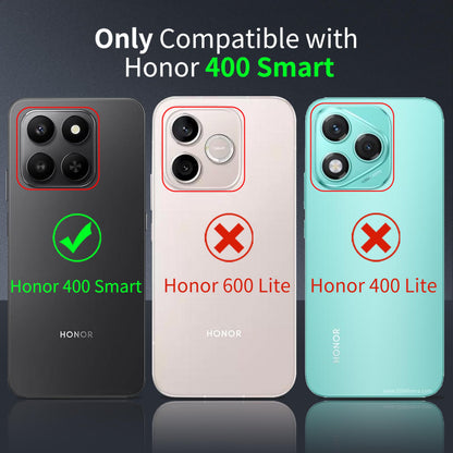 Tentoki Crystal Clear Protection Kit for Honor 400 Smart - Case + 2 HD Glass