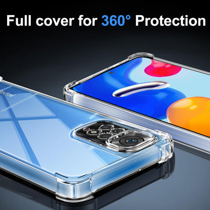 Tentoki Crystal Clear Case for Xiaomi Redmi Note 11 4G / Redmi Note 11S 4G