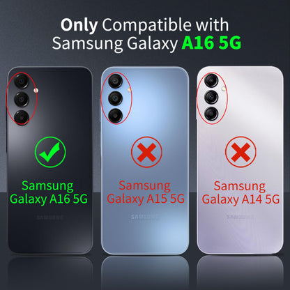Tentoki Crystal Clear Case for Samsung Galaxy A16 5G