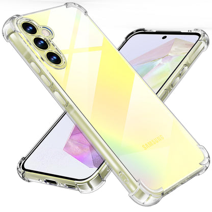 Tentoki Crystal Clear Case for Samsung Galaxy A35 5G