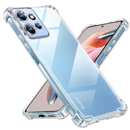Tentoki Crystal Clear Case for Xiaomi Redmi Note 12 4G