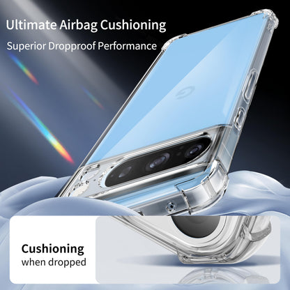 Tentoki Crystal Clear Case for Google Pixel 8 Pro
