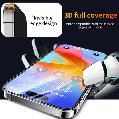 Tentoki Flash Fit Classic HD Clear Glass for iPhone 15 Plus / iPhone 16 Plus - 2 Pack