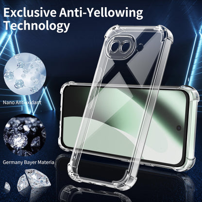 Tentoki Crystal Clear Protection Kit for Google Pixel 10a - Case + 2 HD Glass
