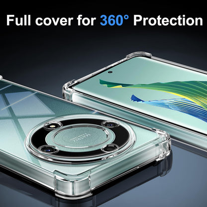 Tentoki Crystal Clear Case for Honor Magic 5 Lite 5G / X9a