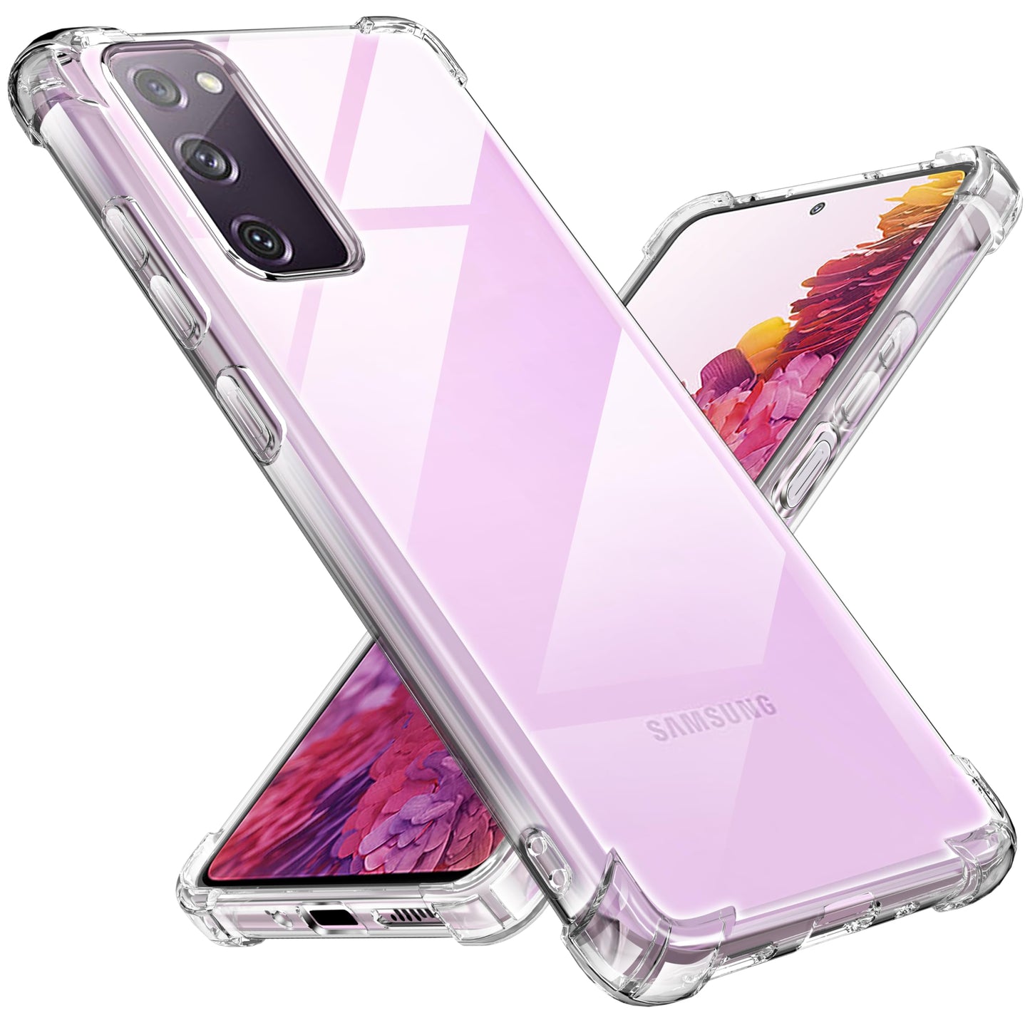 Tentoki Crystal Clear Case for Samsung Galaxy S20 FE 5G