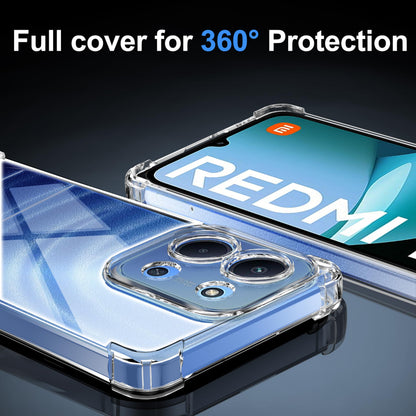 Tentoki Crystal Clear Case for Xiaomi Redmi 15c 4G +欧版 173mm