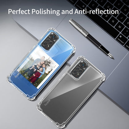 Tentoki Crystal Clear Case for Xiaomi Redmi Note 11 4G / Redmi Note 11S 4G