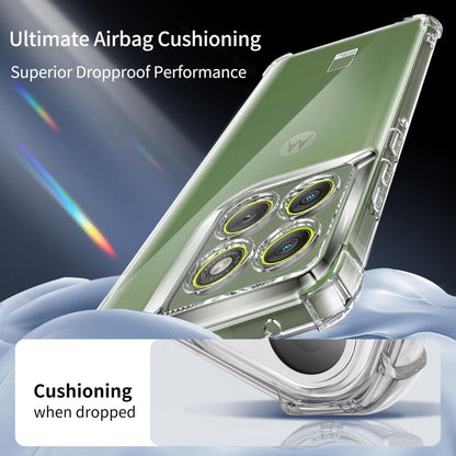 Tentoki Crystal Clear Case for Motorola Edge 70