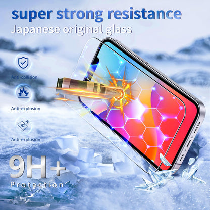 Tentoki Flash Fit Classic Anti-Blue Light Glass for iPhone 13 Pro Max / iPhone 14 Plus - 2 Pack