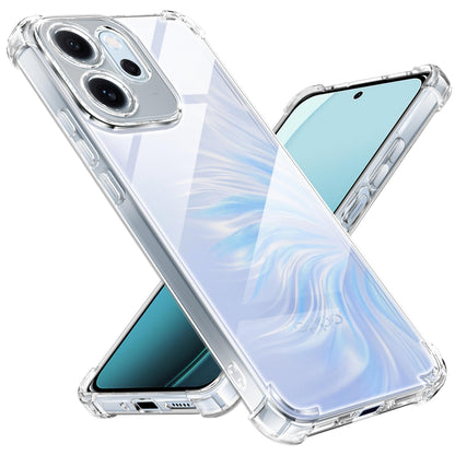 Tentoki Crystal Clear Case for Oppo Reno 14 F 5G / OPPO Reno 14 FS