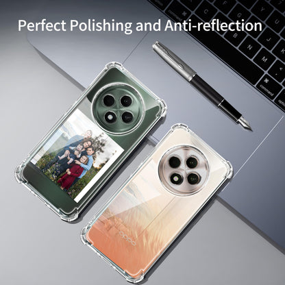 Tentoki Crystal Clear Protection Kit for OPPO Reno 12 FS 5G / OPPO Reno 12 F 5G - Case + 2 HD Glass