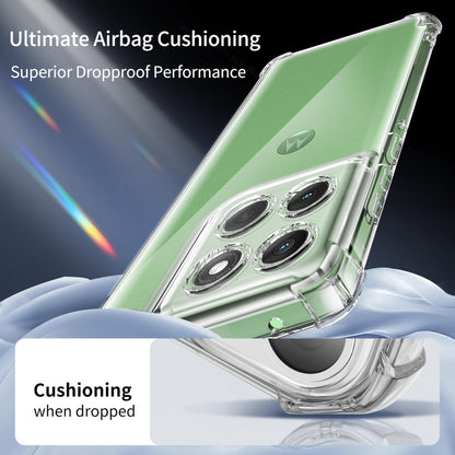Tentoki Crystal Clear Case for Motorola Edge 60 / 60 Fusion