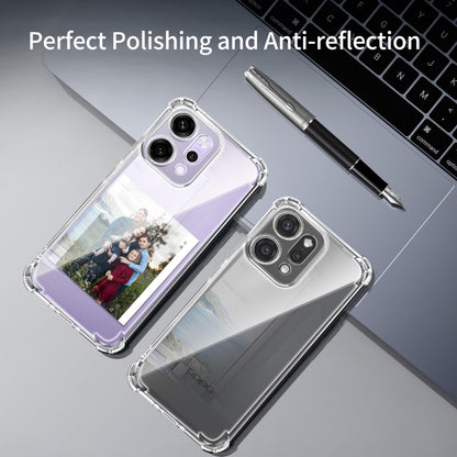 Tentoki Crystal Clear Case for Oppo Reno 14 Pro