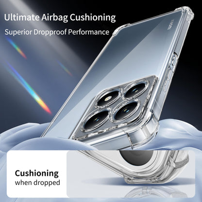 Tentoki Crystal Clear Case for Xiaomi 14t Pro 5G