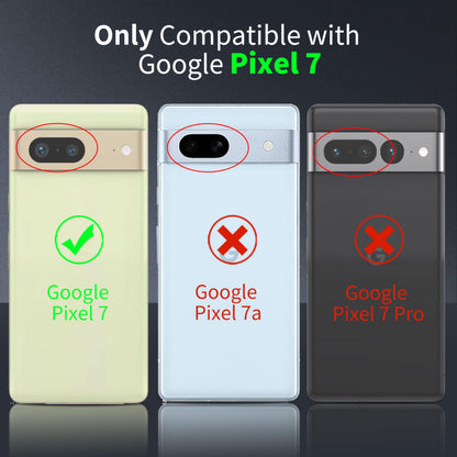 Tentoki Crystal Clear Case for Google Pixel 7
