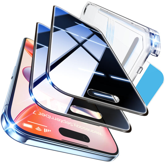 Tentoki Flash Fit Pro Premium Privacy Glass for iPhone 17 Air - 2 Pack