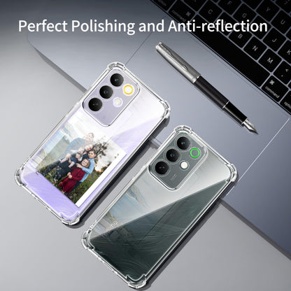 Tentoki Crystal Clear Protection Kit for Realme C85 - Case + 2 HD Glass