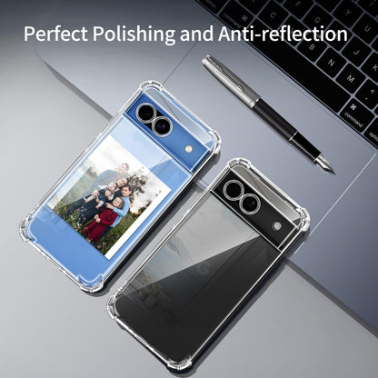 Tentoki Crystal Clear Protection Kit for Google Pixel 8a - Case + 2 HD Glass