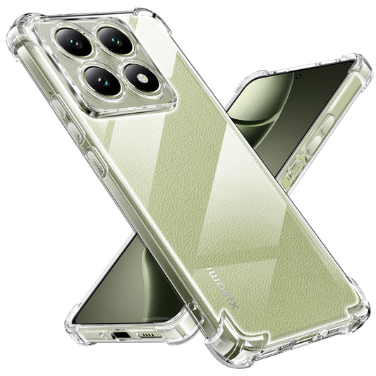 Tentoki Crystal Clear Case for Xiaomi 14t 5G