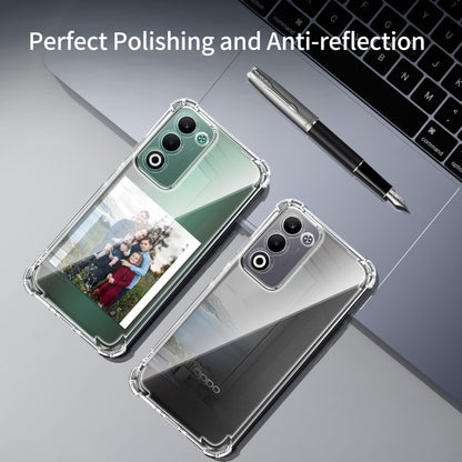 Tentoki Crystal Clear Protection Kit for Oppo A5 - Case + 2 HD Glass