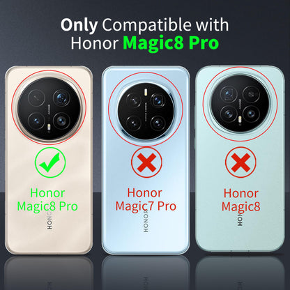 Tentoki Crystal Clear Case for Honor Magic 8 Pro
