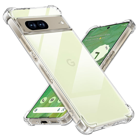 Tentoki Crystal Clear Case for Google Pixel 7