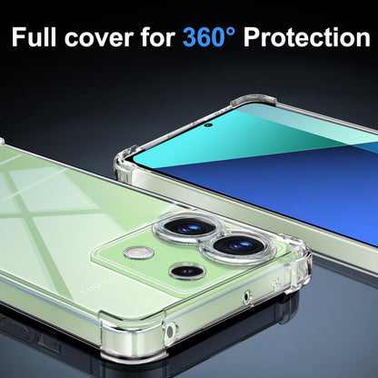 Tentoki Crystal Clear Case for Xiaomi Redmi Note 13 4G