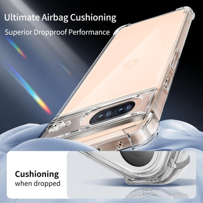 Tentoki Crystal Clear Protection Kit for Google Pixel 8 - Case + 2 HD Glass
