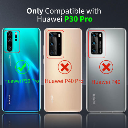 Tentoki Crystal Clear Case for Huawei P30 Pro