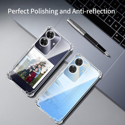Tentoki Crystal Clear Protection Kit for Realme Note 60 - Case + 2 HD Glass