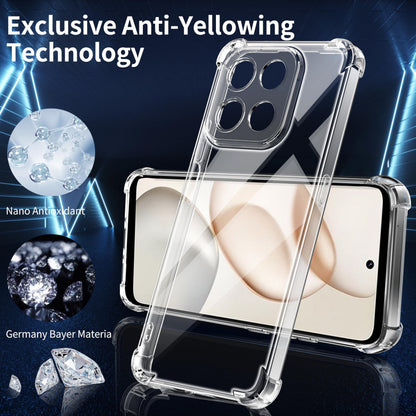 Tentoki Crystal Clear Case for Honor 400 Smart