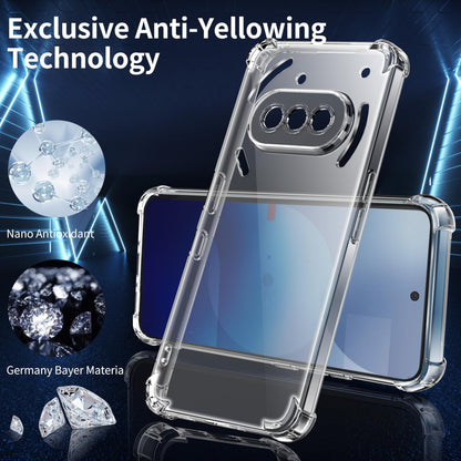 Tentoki Crystal Clear Case for Nothing Phone 3A