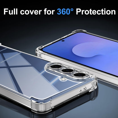 Tentoki Crystal Clear Case for Samsung Galaxy S25 FE