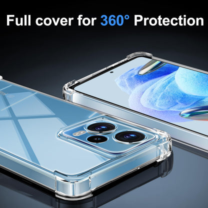 Tentoki Crystal Clear Case for Xiaomi Redmi Note 12 PRO 5G / Poco X5 Pro 5G