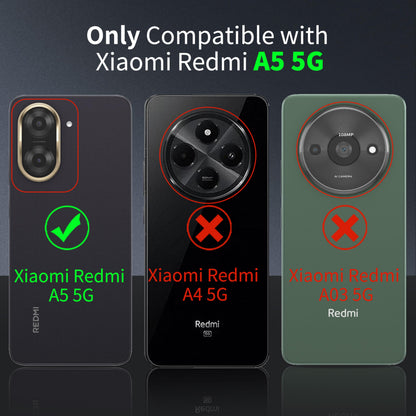Tentoki Crystal Clear Protection Kit for Xiaomi Redmi A5 4G -欧版 173,3 mm - Case + 2 HD Glass