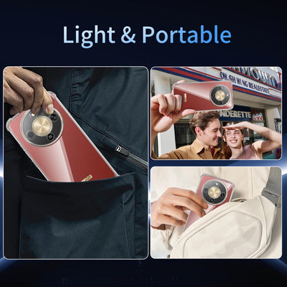Tentoki Crystal Clear Case for Honor Magic 8 Lite