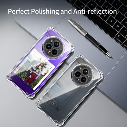 Tentoki Crystal Clear Case for Realme 14 Pro Plus
