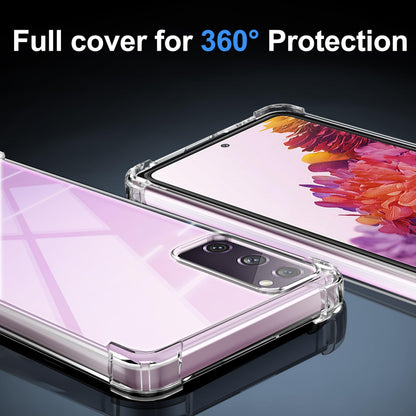Tentoki Crystal Clear Case for Samsung Galaxy S20 FE 5G