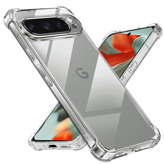 Tentoki Crystal Clear Case for Google Pixel 9 Pro XL