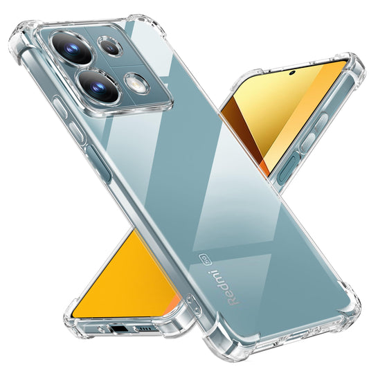 Tentoki Crystal Clear Case for Xiaomi Redmi Note 13 5G