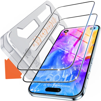 Tentoki Flash Fit Classic HD Clear Glass for iPhone 17 Air - 2 Pack