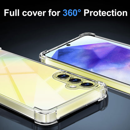 Tentoki Crystal Clear Case for Samsung Galaxy A55 5G