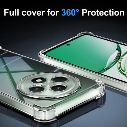 Tentoki Crystal Clear Protection Kit for OPPO Reno 12 FS 5G / OPPO Reno 12 F 5G - Case + 2 HD Glass