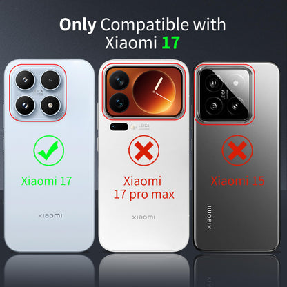 Tentoki Crystal Clear Case for Xiaomi 17