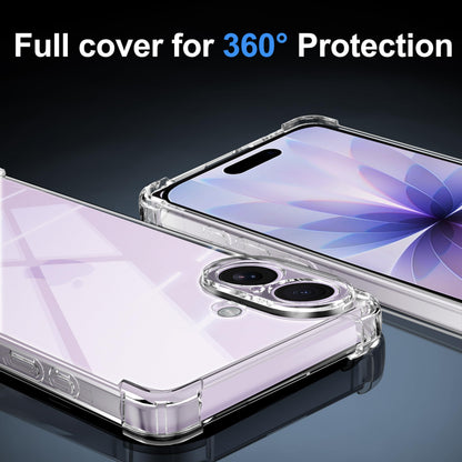 Tentoki Crystal Clear Case for iPhone 17